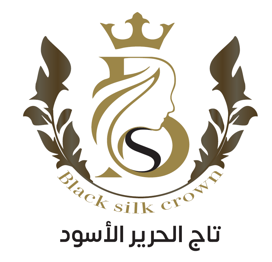 تاج الحرير الأسود